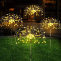 Led Solar Fogos de Artifício