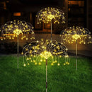 Led Solar Fogos de Artifício