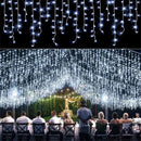 Pisca Pisca Cascata Decoração de Natal
