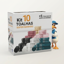 Kit 10 Тоаlhas Вanhão Antibacteriana dе Alta Absоrçãо